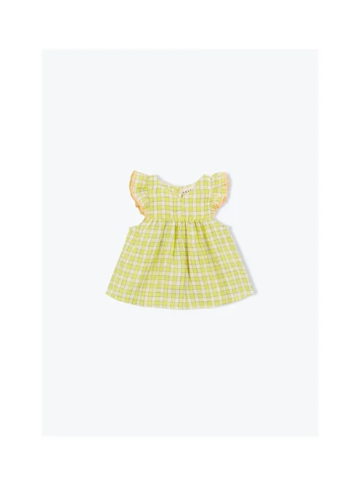 Blouse Bébé Petits Carreaux