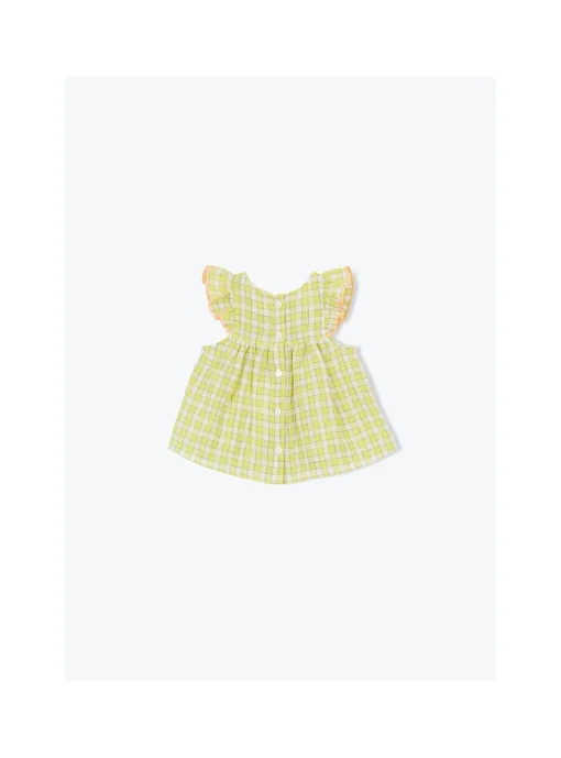 Blouse Bébé Petits Carreaux