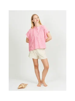 Blouse Femme Carreaux