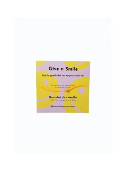 Bracelet D'amitié Give A Smile