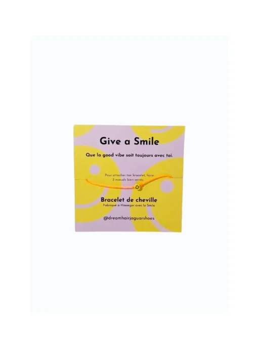 Bracelet D'amitié Give A Smile