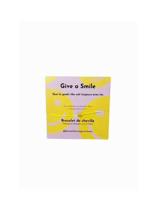 Bracelet D'amitié Give A Smile