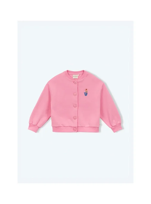 Cardigan Broderie Sirene