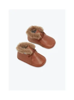Chaussons En Cuir Souple