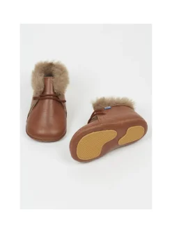 Chaussons En Cuir Souple