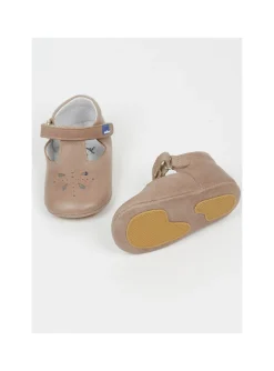 Chaussons En Cuir Souple