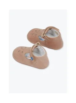Chaussons En Cuir Souple