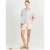 Chemise Femme Mini Rayures Tri