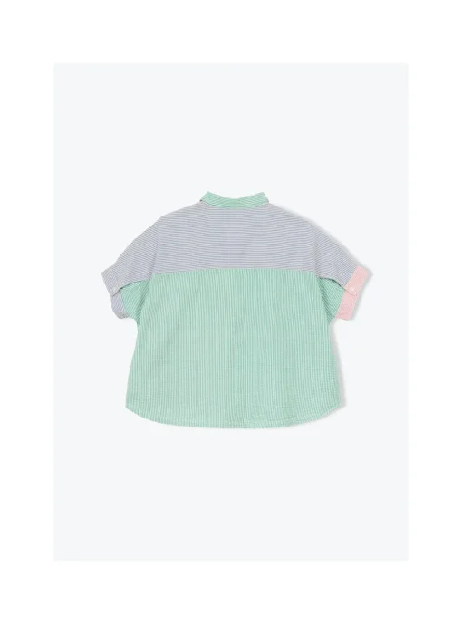 Chemise Femme Mini Rayures Tri