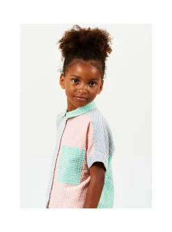 Chemise Mini Rayures Tricolore