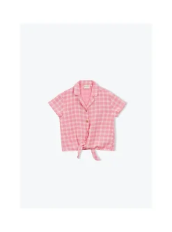 Chemise Noeud Carreaux Double Gots