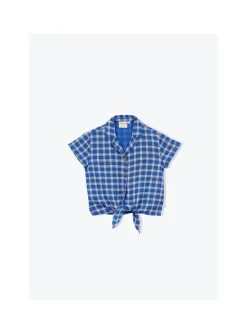 Chemise Noeud Carreaux Double Gots