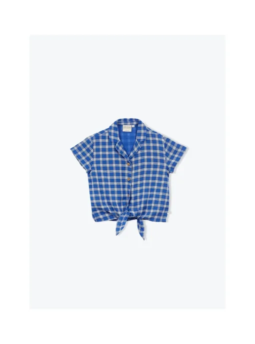 Chemise Noeud Carreaux Double Gots
