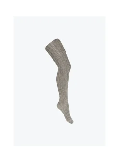 Collants Côtelées Fil Brillant