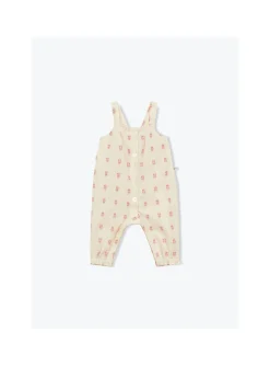 Combi Bretelles Bebe Plumetis Gots