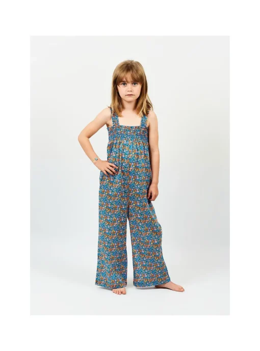 Combi Bretelles Fleurs