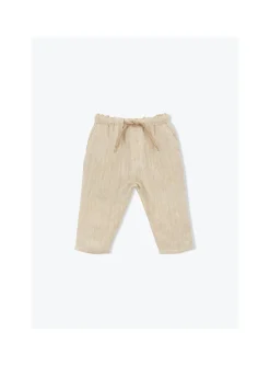 Pantalon Bébé Lin Chiné