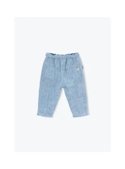 Pantalon Bébé Lin Chiné