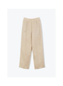 Pantalon Femme Lin Chiné