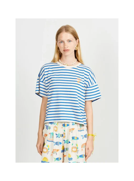 Pantalon Femme Motif Ocean