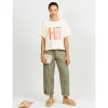 Pantalon Femme Popeline Unie