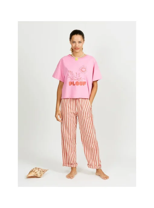 Pantalon Femme Rayures Transat