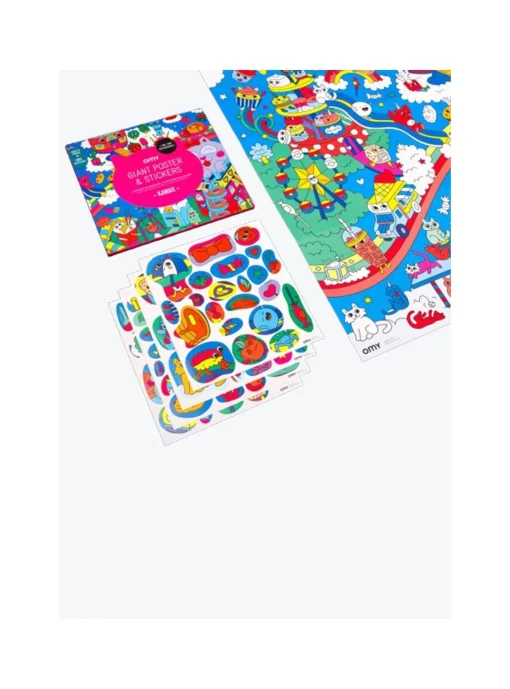 Poster Geant Omy à Sticker
