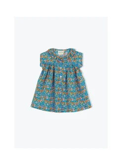 Robe Collerette Bébé Fleurs