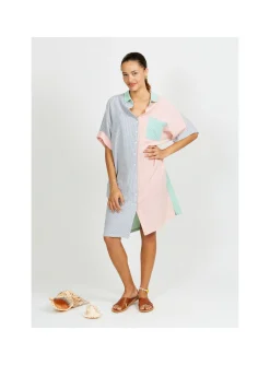 Robe Femme Mini Rayures