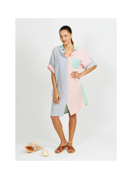 Robe Femme Mini Rayures