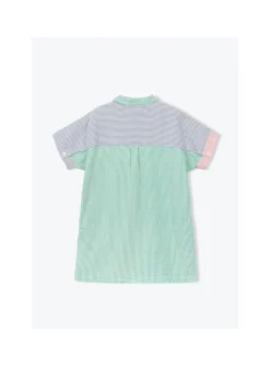 Robe Mini Rayures Tricolore