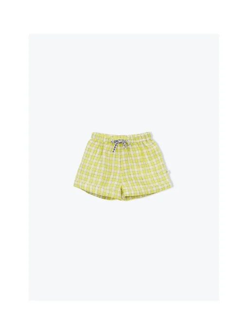 Short Bébé Petits Carreaux