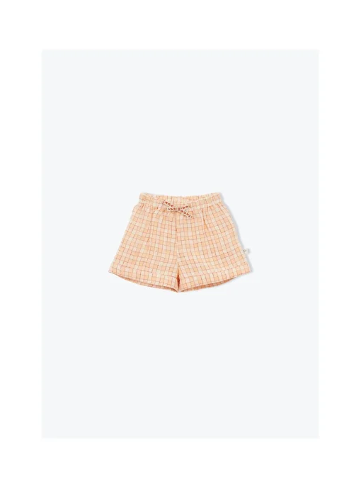 Short Bébé Petits Carreaux