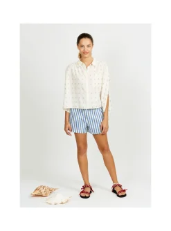Short Femme Rayures Transat