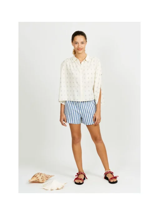 Short Femme Rayures Transat
