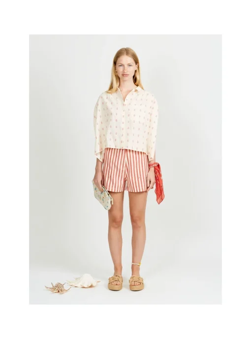 Short Femme Rayures Transat