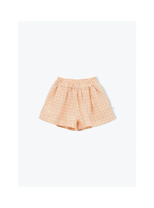 Short Fluide Petits Carreaux