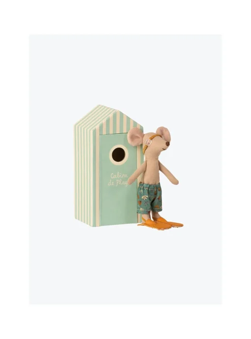 Souris Cabine De Plage Maileg
