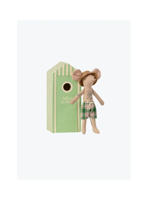 Souris Cabine De Plage Maileg