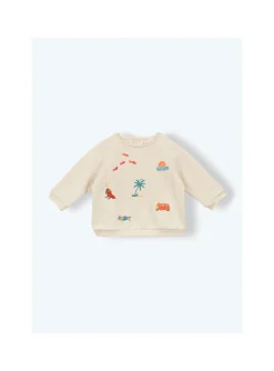 Sweat Bébé Multi Broderies