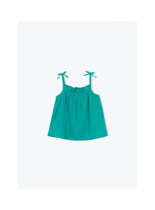 Top Bretelles Double Voile
