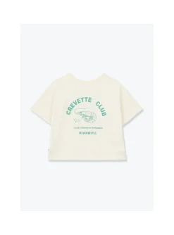 T-shirt Femme Crevette Club Bio