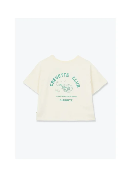 T-shirt Femme Crevette Club Bio