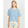T-shirt Rayures Femme