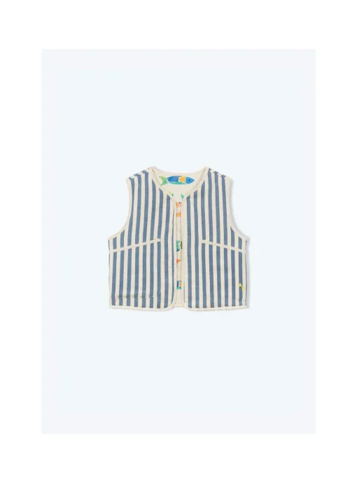 Veste Sans Manche Reversible