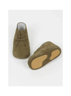Chaussons En Cuir Souple