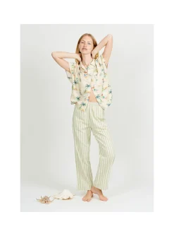 Pantalon Femme Rayures Transat