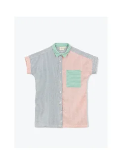 Robe Mini Rayures Tricolore