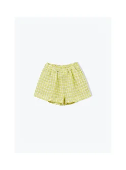 Short Fluide Petits Carreaux
